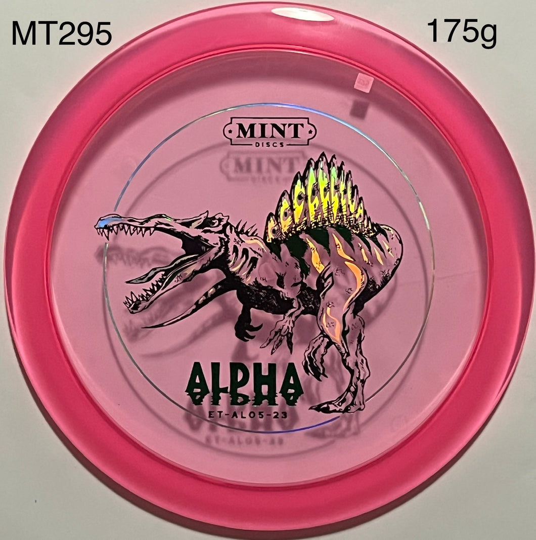 Mint Alpha - Eternal Plastic “Spin-O-Saurus”