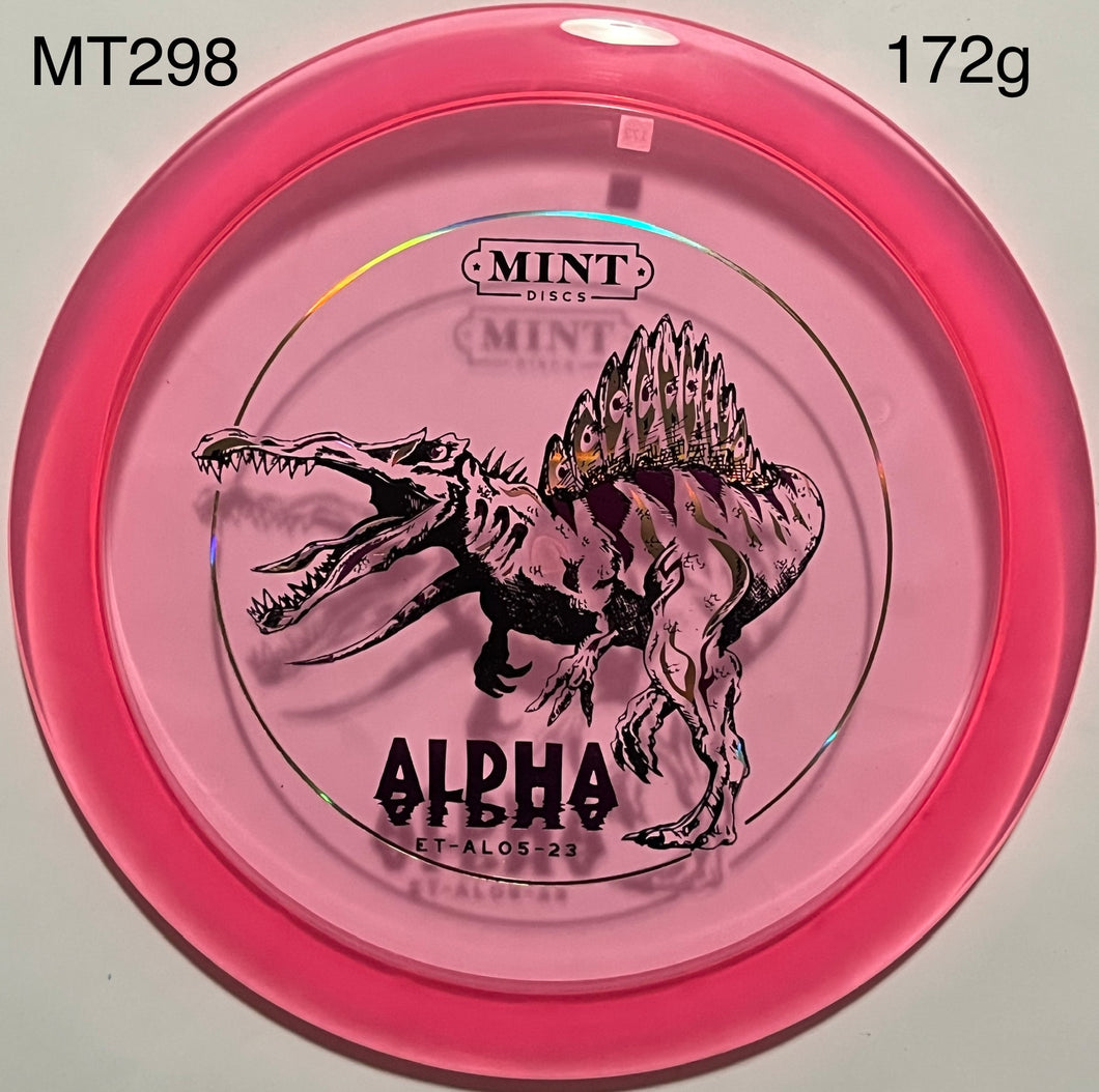 Mint Alpha - Eternal Plastic “Spin-O-Saurus”