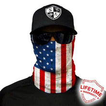 Load image into Gallery viewer, SA Co Multi-Purpose Face Shield - American Flag
