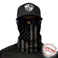 SA Co Multi-Purpose Face Shield - Blackout American Flag