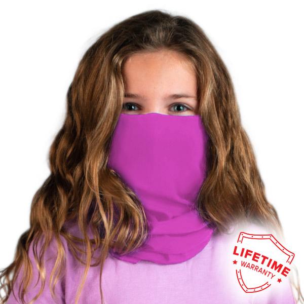 SA Co Kids Multi-Purpose Face Shield - Solid Light Purple