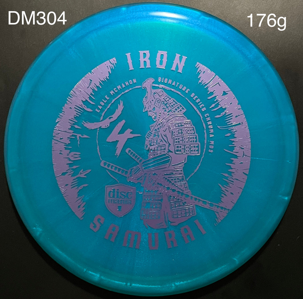 DiscMania IRON SAMURAI 4 - EAGLE MCMAHON SIGNATURE SERIES CHROMA MD3