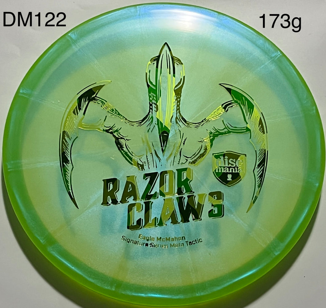Discmania Razor Claw 3 - Eagle McMahon Signature Series Meta Tactic