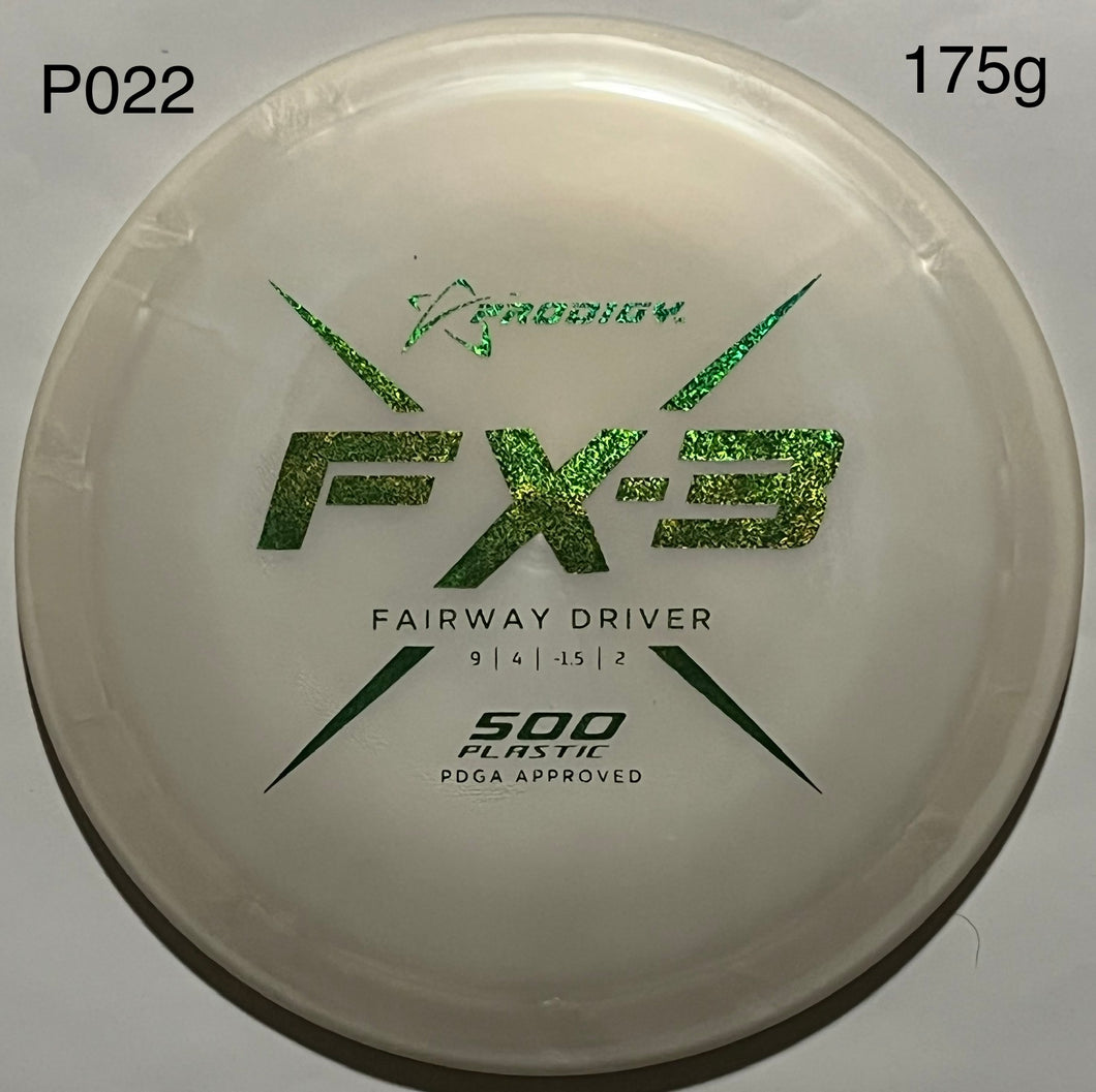 Prodigy FX3 - 500 Plastic
