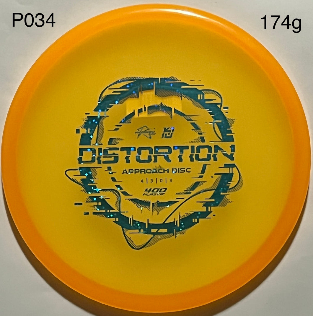 Prodigy Kevin Jones Distortion Approach Disc - 400 Plastic