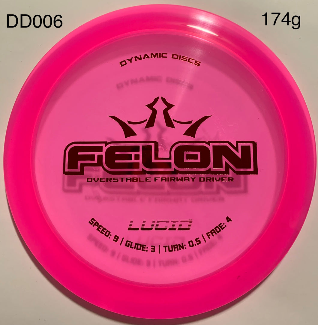 Dynamic Discs Felon - Lucid Plastic