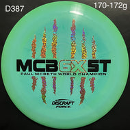 Discraft ESP Force Paul McBeth 6x MCB6XST