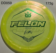 Dynamic Discs Lucid-Ice Glimmer Felon Ricky Wysocki Sockibomb