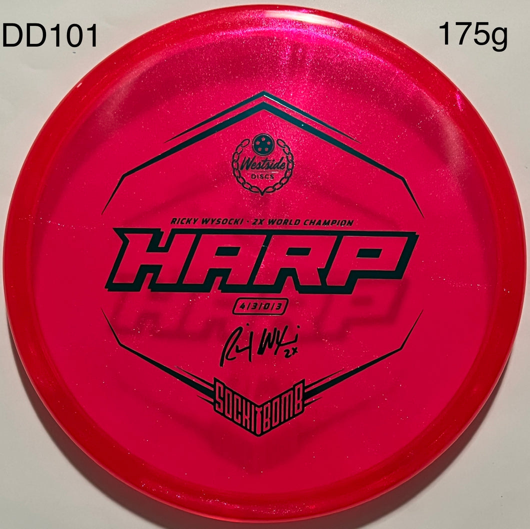 Westside Discs VIP-Ice Glimmer Harp Ricky Wysocki Sockibomb Stamp