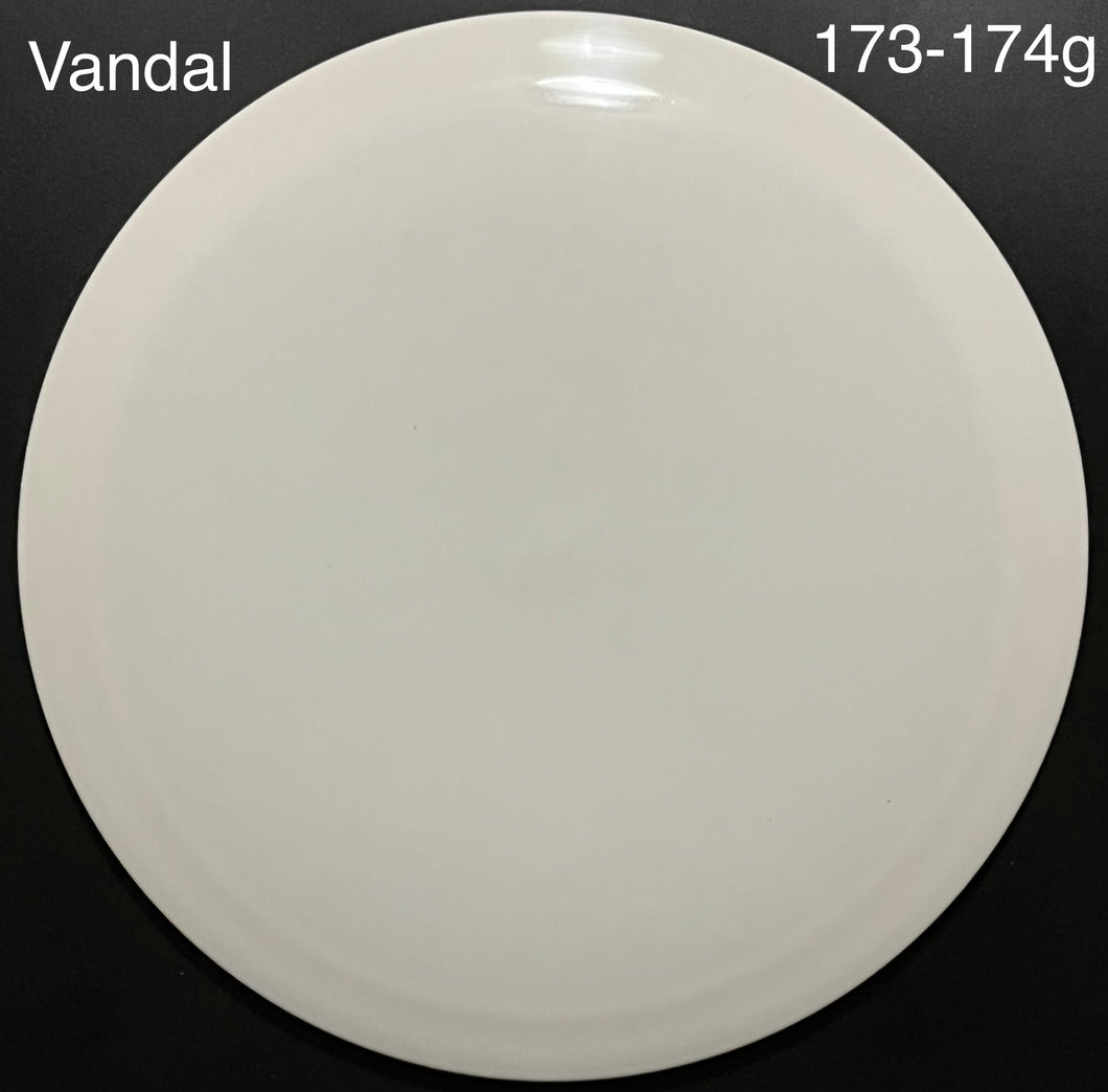 Dynamic Discs Fuzion Vandal -  Blank White Canvas