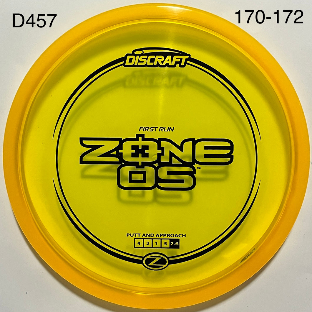 Discraft Z Zone OS - First Run