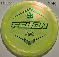 Dynamic Discs Lucid-Ice Glimmer Felon Ricky Wysocki Sockibomb