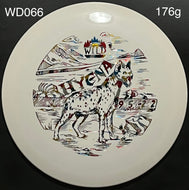 Wild Discs Hyena - Lava Plastic
