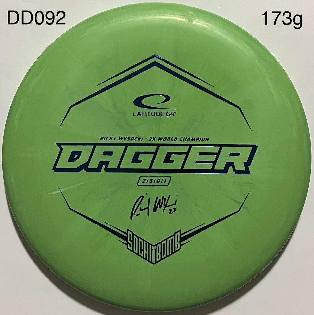 Latitude 64 Zero Hard Burst Dagger Ricky Wysocki Sockibomb Stamp