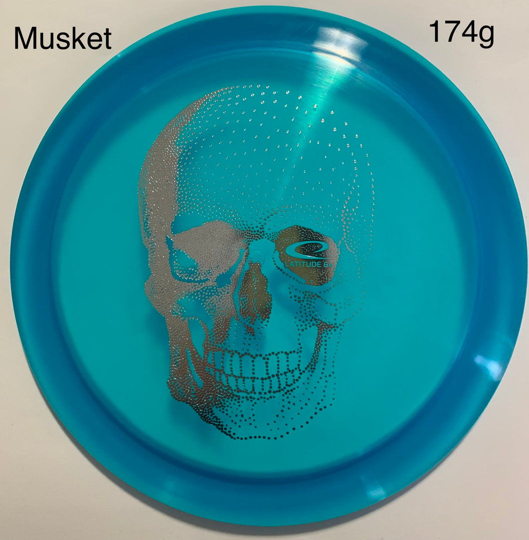 Latitude 64 Musket - Opto-X Plastic (Happy Skull)