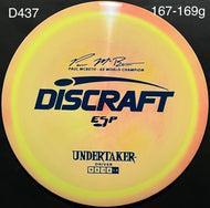 Discraft ESP Undertaker - Paul McBeth 6x
