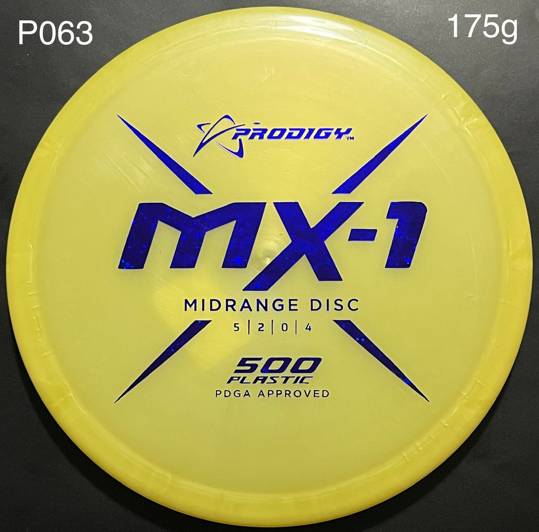 Prodigy MX-1  500 Plastic