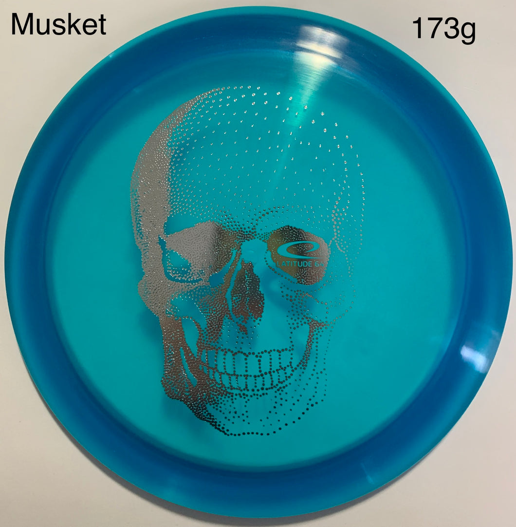 Latitude 64 Musket - Opto-X Plastic (Happy Skull)