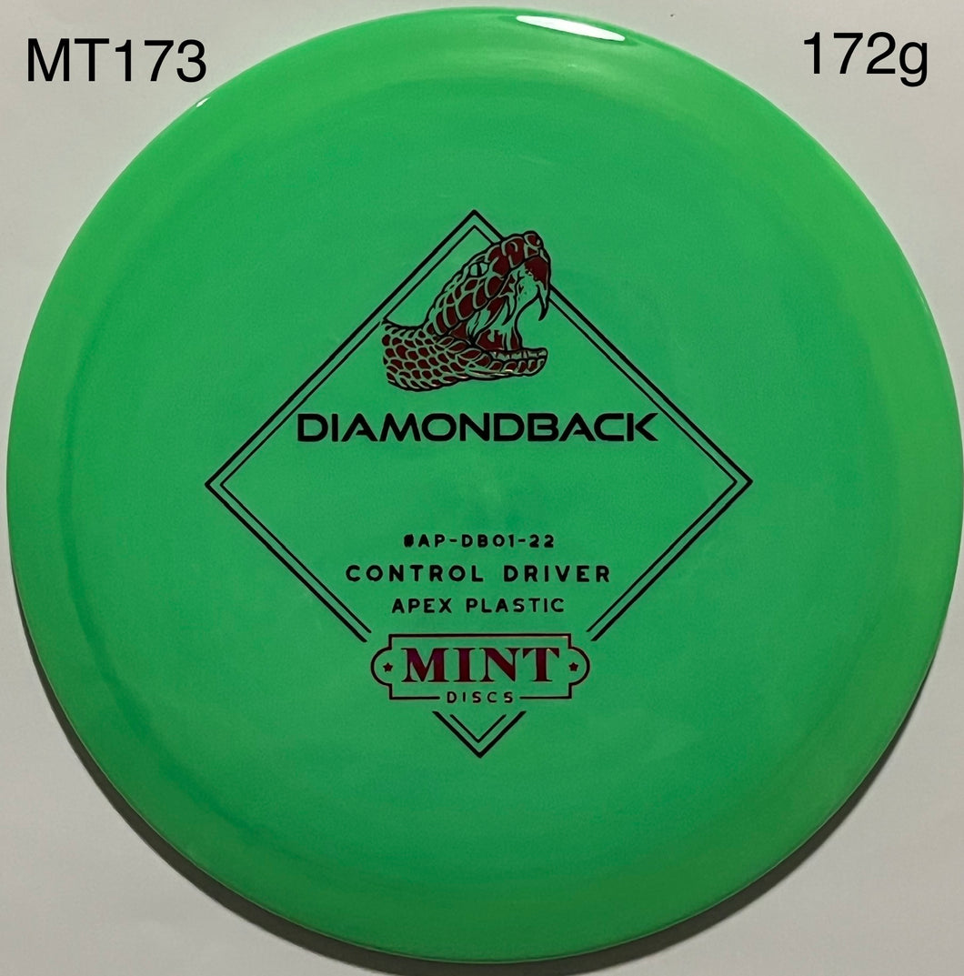 Mint Diamondback - Apex Plastic